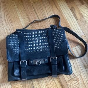 Frye Large Cameron Stud satchel Bag